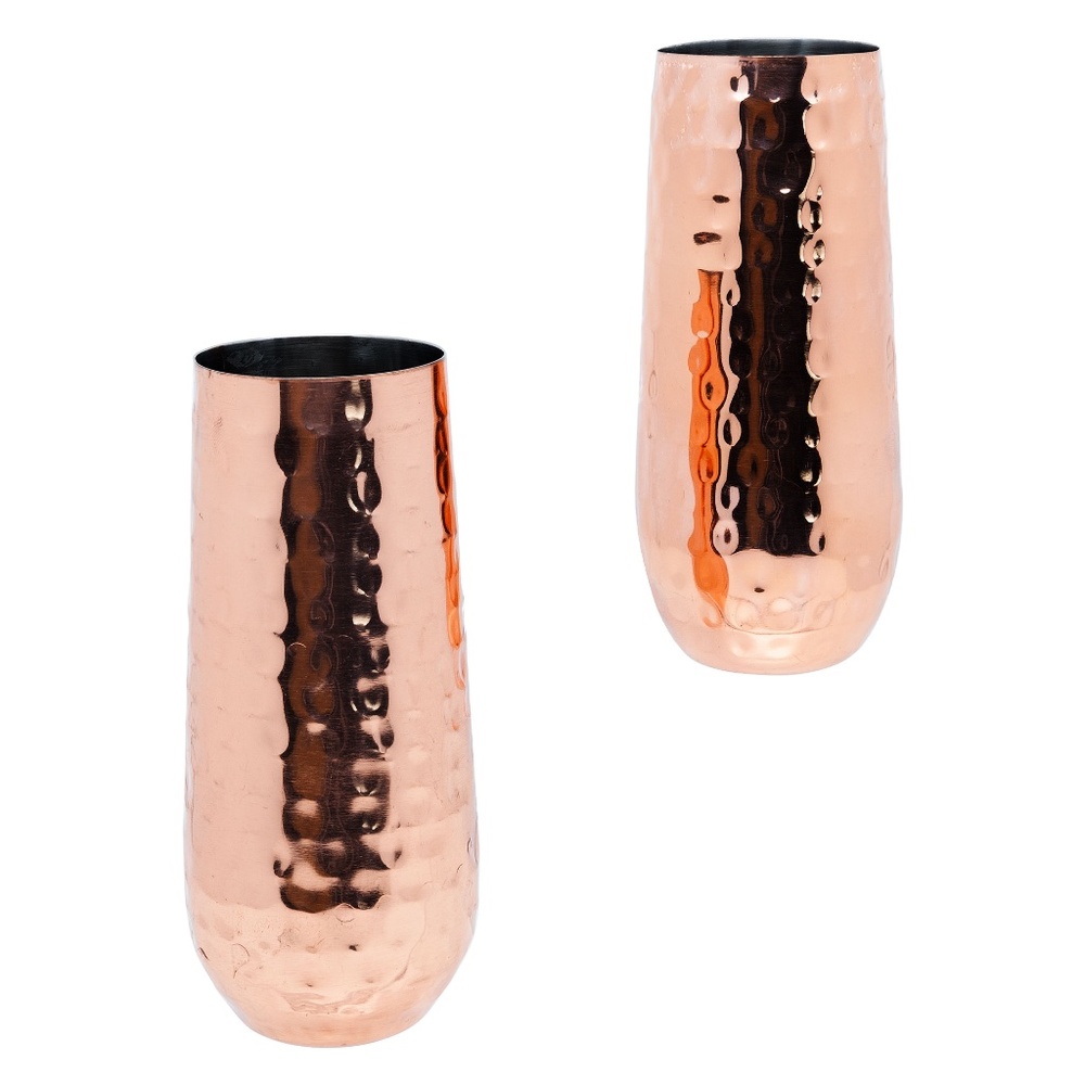 Andina Stemless Metal Flute Copper Plated